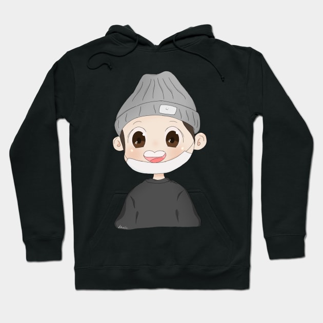 Suga fanart Hoodie by aextheticxtrash